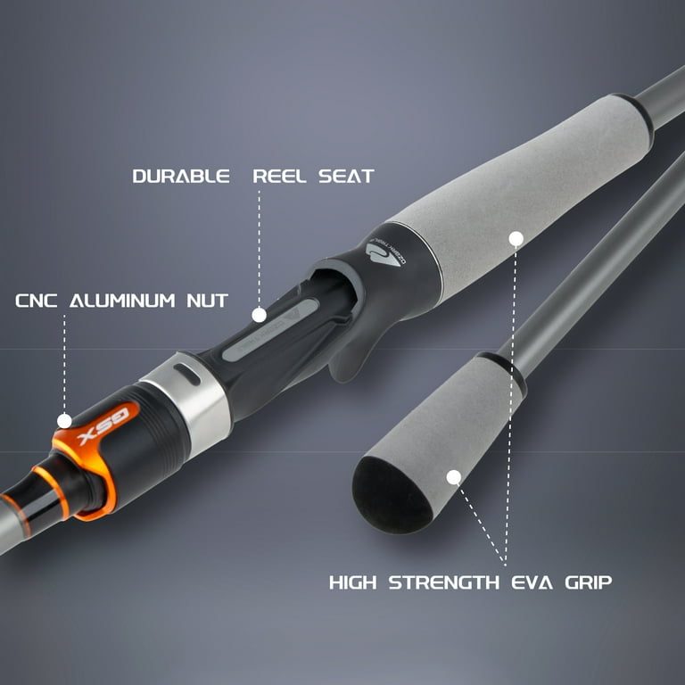 Ozark Trail GS-X Baitcast Combo, 6'8
