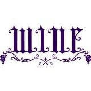 Do It Yourself Wall Decal Sticker Wine Living Room Home Decor