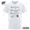 thumbnail image 4 of Copia de Musical Cats Notas musicales Ropa masculina Hip Hop Camisetas de gran tamaño Ropa masculina informal Camiseta holgada de algodón para la calle 80506, 4 of 5