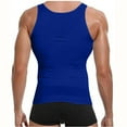 thumbnail image 4 of Men's Shapewear Tank Top Slim Fit Compression Shirt, High Elastic Fiber & Double Layer Fabric for Abdomen Support, Non-Slip & Moisture Wicking for Daily Wear & Workout, Ideal for Body FAJHHA, 4 of 9