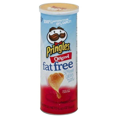 UPC 038000845208 product image for Pringles Fat-Free Original Potato Crisps, 5.43 Oz. | upcitemdb.com