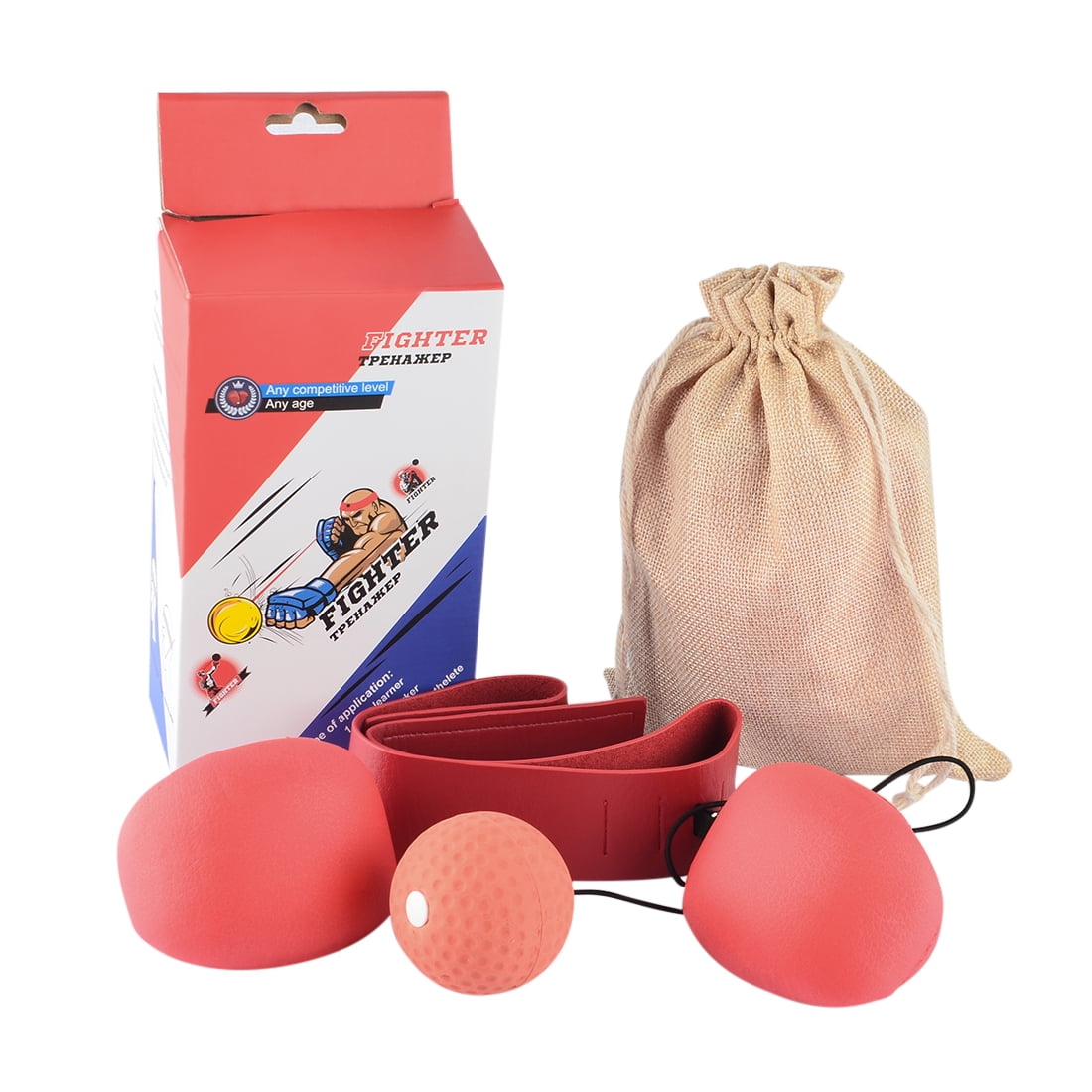 Children Boxing Speed Ball Set Reactivity Awareness Training Punching