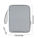thumbnail image 3 of Funda para tablet de 12,9 pulgadas | Funda impermeable con cordón y múltiples bolsillos | Organizador multifuncional para oficina y viajes, 3 of 6