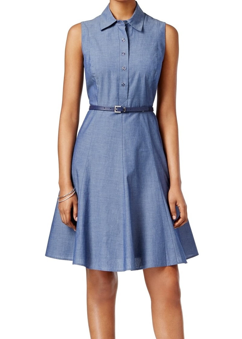 denim shirt dress size 18