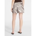 thumbnail image 3 of No Boundaries Asymmetrical Flouncy Mini Skirt, Women's XXS-XXL, 3 of 5