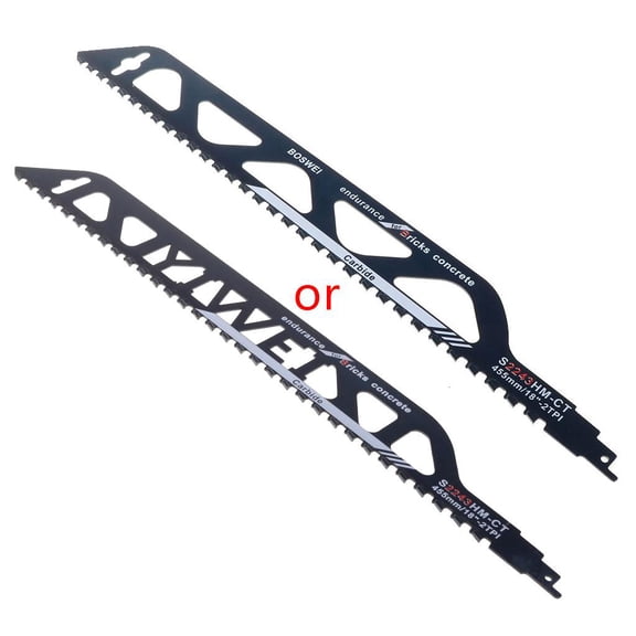 Demolition Masonry Reciprocating Saw Blade for Cutting Bricks Concrete with Cemented Carbide
