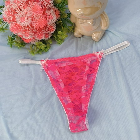 

Women Briefs Underwear Lace Low Rise Panties Thongs G-String Underpants