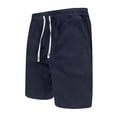 thumbnail image 4 of Gibobby Men's Cargo Shorts Relaxed Fit Stretch Drawstring Elastic Waist Casual Shorts with Pockets[Black,L], 4 of 6
