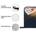 thumbnail image 4 of Cauagu Casino Poker Chips Print Oven Mitts and Pot Holders 4 pcs Set,Extra Thicken Long Kitchen Oven Glove Potholders BBQ Gloves-Oven Mitts and Pot Holders(11 Inch), 4 of 6