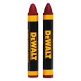 thumbnail image 2 of Dewalt-DWHT72720 Red Marking Crayon, 2 of 2