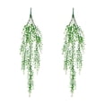 thumbnail image 2 of Flores de lirio artificiales colgantes en pack de 2 guirnaldas de flores artificiales para decoración exterior y del hogar, 2 of 6