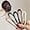 5PCS #2, variant on U Shape Women Hairpins, French U-Shaped Hairpin with Two Prongs, U Shape Hair Clips Bun Hair Pins Clips for Women, Hair Styling Accessories (5PCS #2)