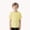 C1/Light Yellow, variant on XIYON Children Boys T Shirt Summer Short Sleeved Round Neck Solid Color Comfortable Breathable Tee Top For Casual Daily Wear,Light Yellow,5-6 Years
