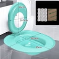 thumbnail image 3 of Feltree Cats Toilet Seat Training Kit Reusable Sitting Toilet Squat Cats Litter Box, 3 of 8