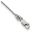 thumbnail image 2 of FB Jewels Sterling Silver RP Black and White Diamond Double Teardrop Pendant Necklace, 2 of 5