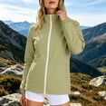 thumbnail image 4 of Ynynloco Women's Lightweight Softshell Jacket with Pockets Windbreaker Waterproof Warm Jacket for Running Golf Hiking, 4 of 7