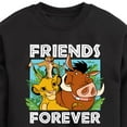 thumbnail image 3 of The Lion King - Simba Pumbaa, & Timon - Best Friends - Toddler & Youth Crewneck Fleece Sweatshirt, 3 of 5