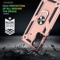 thumbnail image 6 of Compatible for Samsung Galaxy S20 FE/S20 FE 5G Case 6.5-inch with HD Screen Protector, Military-Grade Protective Phone Case with Magnetic Kickstand Ring for Samsung S20 FE/S20 FE 5G Rose Gold, 6 of 15