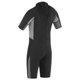 thumbnail image 4 of Urban Beach - Traje de Neoprene Blacktip Monocromático de Manga Corta para Hombre (Negro, Gris), 4 of 4