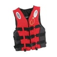 thumbnail image 4 of LOVIVER Veste de Natation Gilet de Sauvetage Ajustable pour Pêche Wakeboard Dérive TTTG Rouge, 4 of 8