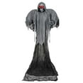 thumbnail image 2 of Costway Décoration Suspendue d'Halloween 12.1 Pieds Squelette Fantôme avec Yeux Rouges Vacillants, 2 of 10