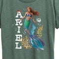 thumbnail image 3 of Disney - Ariel in Water - Women's Short Sleeve Graphic T-Shirt, 3 of 5