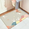 thumbnail image 6 of SDJMa Happy Easter Door Mat, Non-Slip Washable Easter Bunny Rabbit Chick Egg Welcome Mat, Easter Entryway Rugs for Indoor Outdoor Front Porch Patio Entrance Spring Easter Home Decoration, 24" x 16", 6 of 9