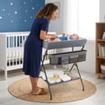 thumbnail image 4 of Furnibear Folding Dresser-Style Nursery Changing Table, Gray, 4 of 11