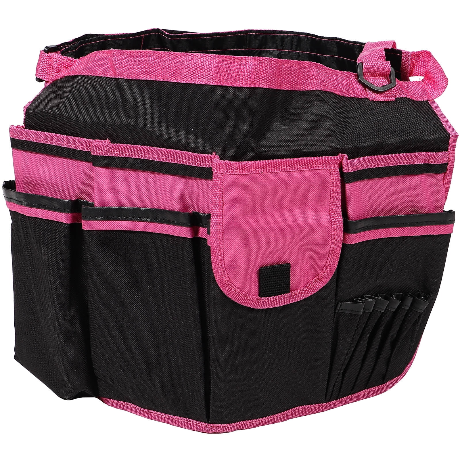 UPOUART Tool Storage Bag 1Pcs Pink with Large Capacity for Gardeners 17x12in
