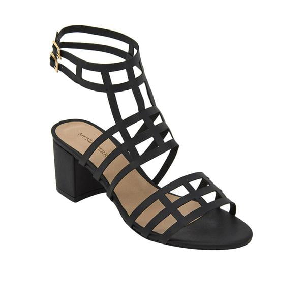 SANDALIA DAMA NEGRO Mundo Terra 020669