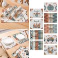 thumbnail image 4 of Felwors Napperon de Table en Coton et Lin pour la Maison, 4 of 6