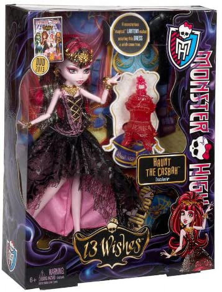 NIB Monster High Doll Haunt The Casbah Draculaura 13 Wishes Damaged Box New