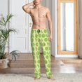 thumbnail image 2 of Fotbe Various Lemons Pantalones de Pijama para Hombre, Pantalones de Dormir, Pantalones de Casa con Cintura Ajustable y Bolsillos-Large, 2 of 6