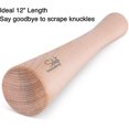 thumbnail image 4 of 12" Sauerkraut Pounder For Mason Jars Vegetable Fermentation- One Piece Of Solid Wood, 4 of 5