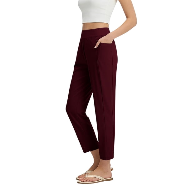 Pantalones de Yoga de Mujer de Tamaño Sobredimensionado Secado Apretado Elástico Cómodo Pantalones de Fitness Pantalones de Ejercicio para las Mujeres para el Deporte Yoga Diario Casual