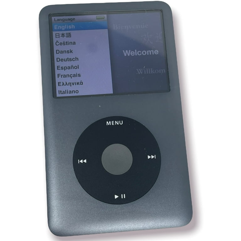 Apple 7th Generation 120GB Black Classic ,MP3 Audio/Video Player, Good/Very Good - Walmart.com