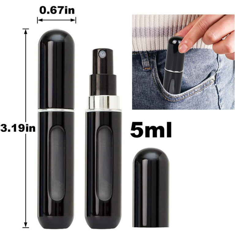 Perfume Spray Bottle, Portable Perfume Atomizer Refillable Mini