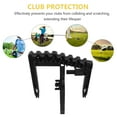 thumbnail image 3 of Masteelf Golf Club Holder, Plastic Golf Bag Stand Rack Lightweight and Portable Golfing Club Carrier for Golf Accessories Replacement Parts, 3 of 8