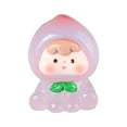 thumbnail image 3 of Blukids Glow in Dark Luminous Miniature Garden Accessories, Mini Resin Fruit Figure Girls Luminous Micro Landscape Ornament for DIY Kit Christmas Birthday Gifts Outdoor Indoor Decoration(light pink), 3 of 3