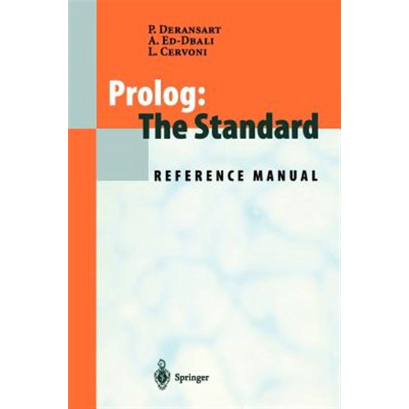 Pre-Owned Prolog: The Standard: Reference Manual (Paperback)