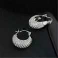 thumbnail image 4 of Korean Fashion Gold Silver Color Small Circle Geometric Round Creole Hoop Earrings for Women Girls Party Jewelry oorbellen, 4 of 5