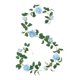 thumbnail image 2 of Garland de flores artificiales Fotland Props Hanging Rose Ivy Vine artificial para el aniversario Fiesta de la fiesta Cumpleaños de vacaciones, 2 of 8