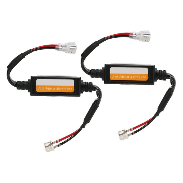 2pcs C12H1 LED Décodeur Harnais Kit LED Ampoule de Phare Décodeur pour Ampoules de Phare LED
