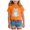 Z01 Orange, variant on Gubotare T Shirts for Girls Sweet Princess Girls' T Shirt Comfort Crewneck Shirt (Light Purple,Size 2-3 Years)