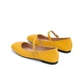 thumbnail image 5 of Domuza Mary Jane Shoes for Women Slip on Dressy Ballet Shoes for Women 2026 New Vintage Non-Slip Flats for School Formal Walking Yellow 5.5（EU-36）, 5 of 7