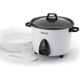 thumbnail image 5 of Aroma Housewares ARC-360-NGP 20 tazas estilo olla arrocera y vaporizador de alimentos, color blanco, 5 of 5