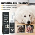 thumbnail image 5 of Clean Paws, No-Rinse Puppy Paw Cleaner & Dog Paw Wash, Gentle, Foaming Cleanser with Silicone Bristle Brush, 3.5 fl oz, 5 of 8