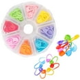 thumbnail image 4 of 80Pcs Knitting Stitch Markers Colorful Stitch Markers Knitting Crochet Stitch Markers, 4 of 7