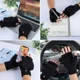 thumbnail image 4 of Guantes Tejidos Invierno Frio Dedos Descubiertos Para Unisex, 4 of 8