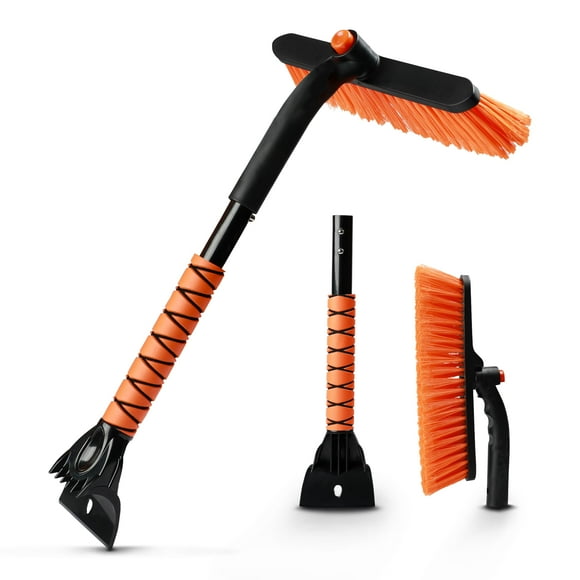 Snow Brush EcoNour 27 3 en 1 con raspador de hielo para parabrisas de coche